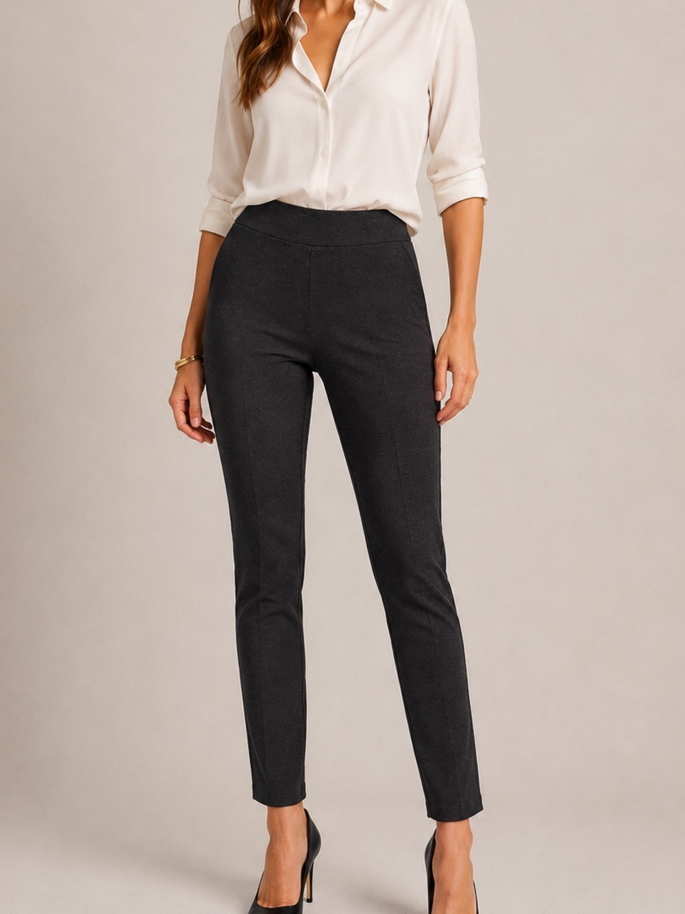 Ann Taylor Factory Skinny Pull-On Ankle Pants